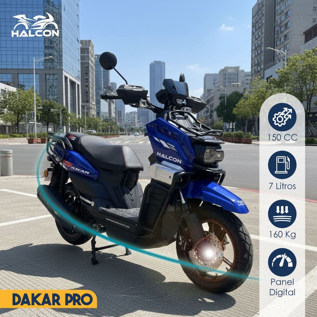 MOTO COMBUSTIÓN DAKAR PRO 150CC